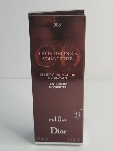 Dior Bronze Sun Glowing Moisturizer 003 40ML 1.3 FL oz 24 Hour Protection