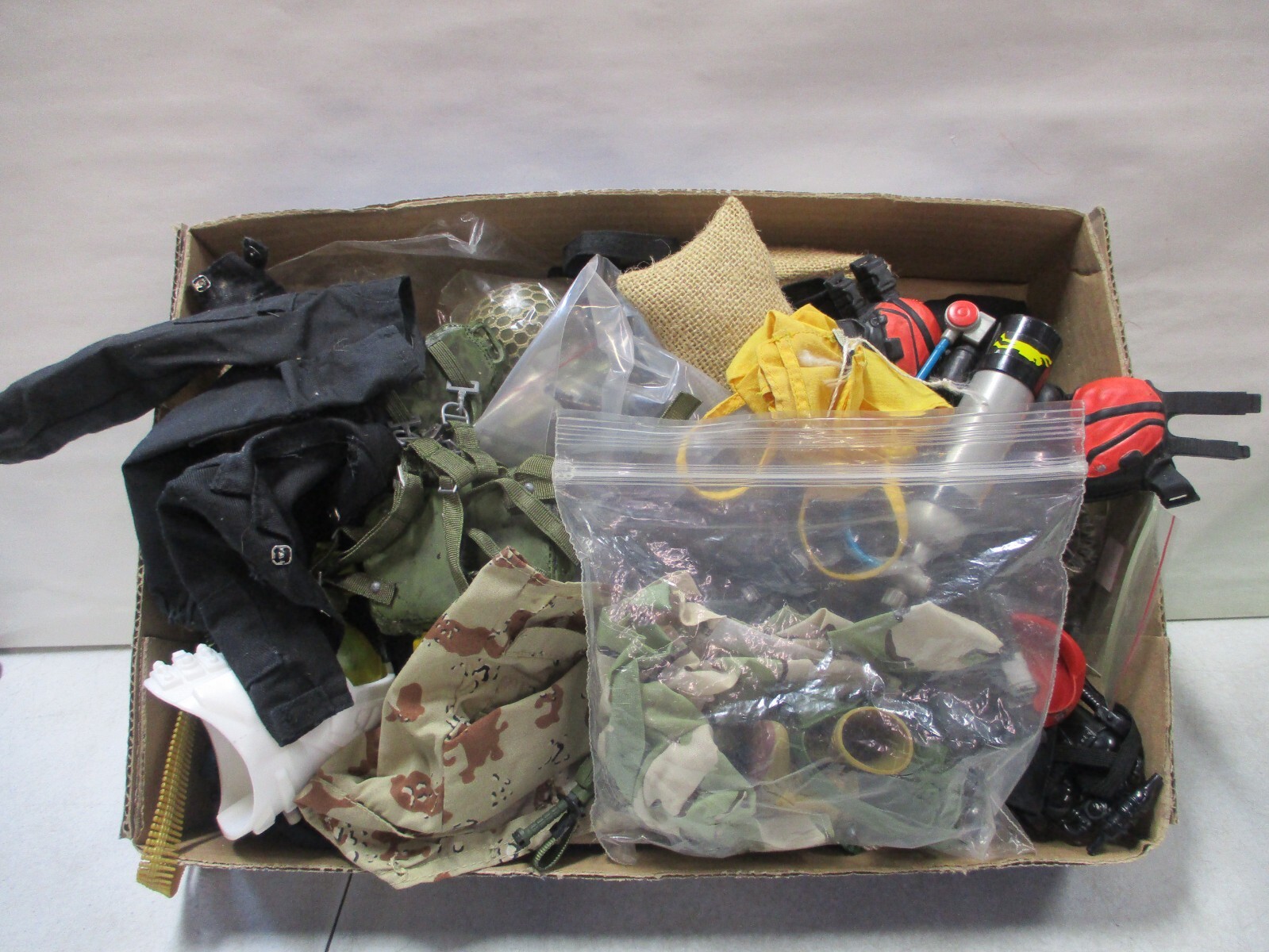 Modern GI Joe Accessories lot with Scuba Gear eBay