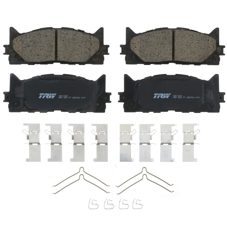 TRW Pro TRH0847A Disc Brake Pad Set For Mercedes-Benz E350 - View #7