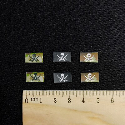 B04-20 1/6 Scale Micro Custom PMC Navy Seal Team patch 6pcs TOYS Patches