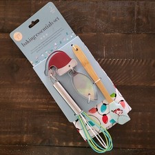 Core Kitchen's Baking Essential Kit for Kids 5-Piece Christmas Lights Apron