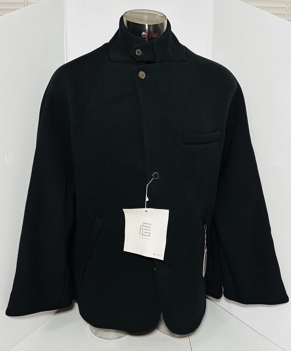 FUMITO GANRYU Black Vintage Modern FU5 COAT JACKET Size 2 | eBay