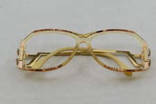Vintage CAZAL Gold Clear Women's Sunglasses FRAMES ONLY