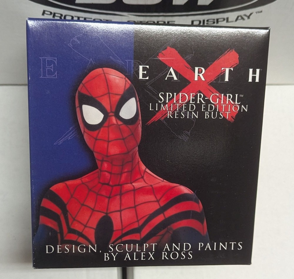Earth X Spider-Girl Mini Bust - Alex Ross - Marvel Comics Statue - NEW SEALED