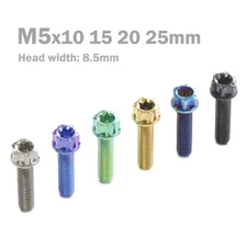 M5×10 15 20 25mm titanium alloy screws Internal plum head Grade 5