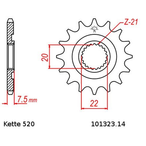 Kettensatz Honda CRF 250 X 2012 Kette RK DD 520 MXZ4 116 offen ORANGE 14/53 - Bild 2 von 4