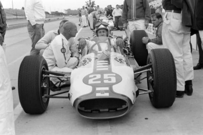 Eddie Sachs, DVS Inc, Halibrand Ford Indy Car 1964 Motorsport 4x6 Foto 