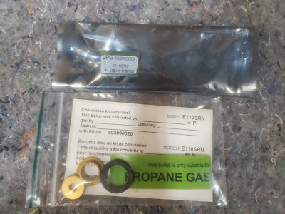 NEW Genuine Rinnai NG to LP Propane Conversion Kit 803000020 for E110SRN Boiler