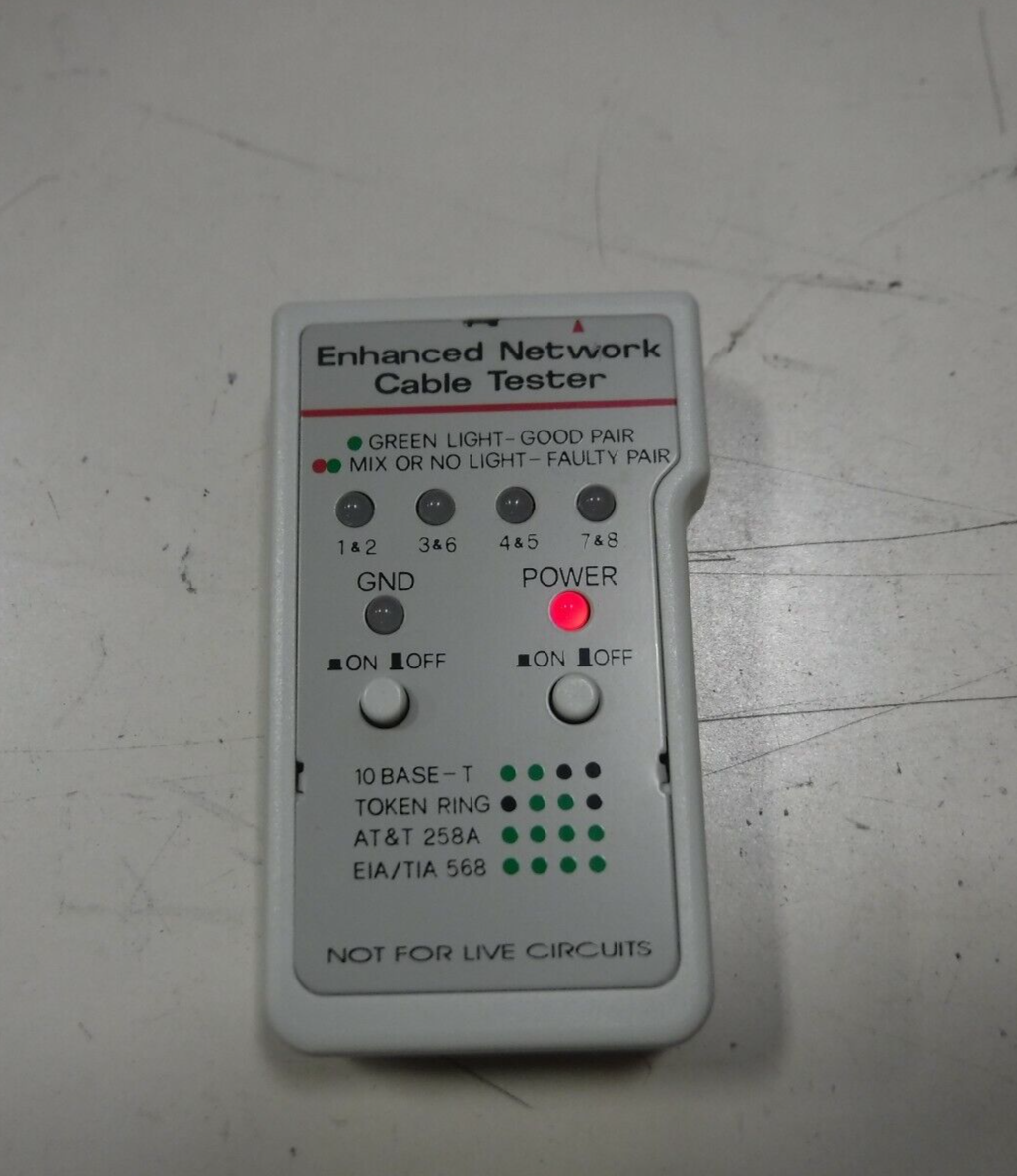 Hobbes Enhanced Network Cable Tester eBay