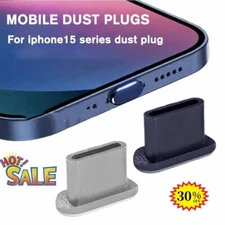 for iPhone 15 pro max dust plug cap cover charging usb typec port anti dust Best