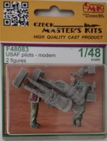 MW22 Cmk F48083 Usaf PILOTS-MODERN 2FIG 1/48 Figure