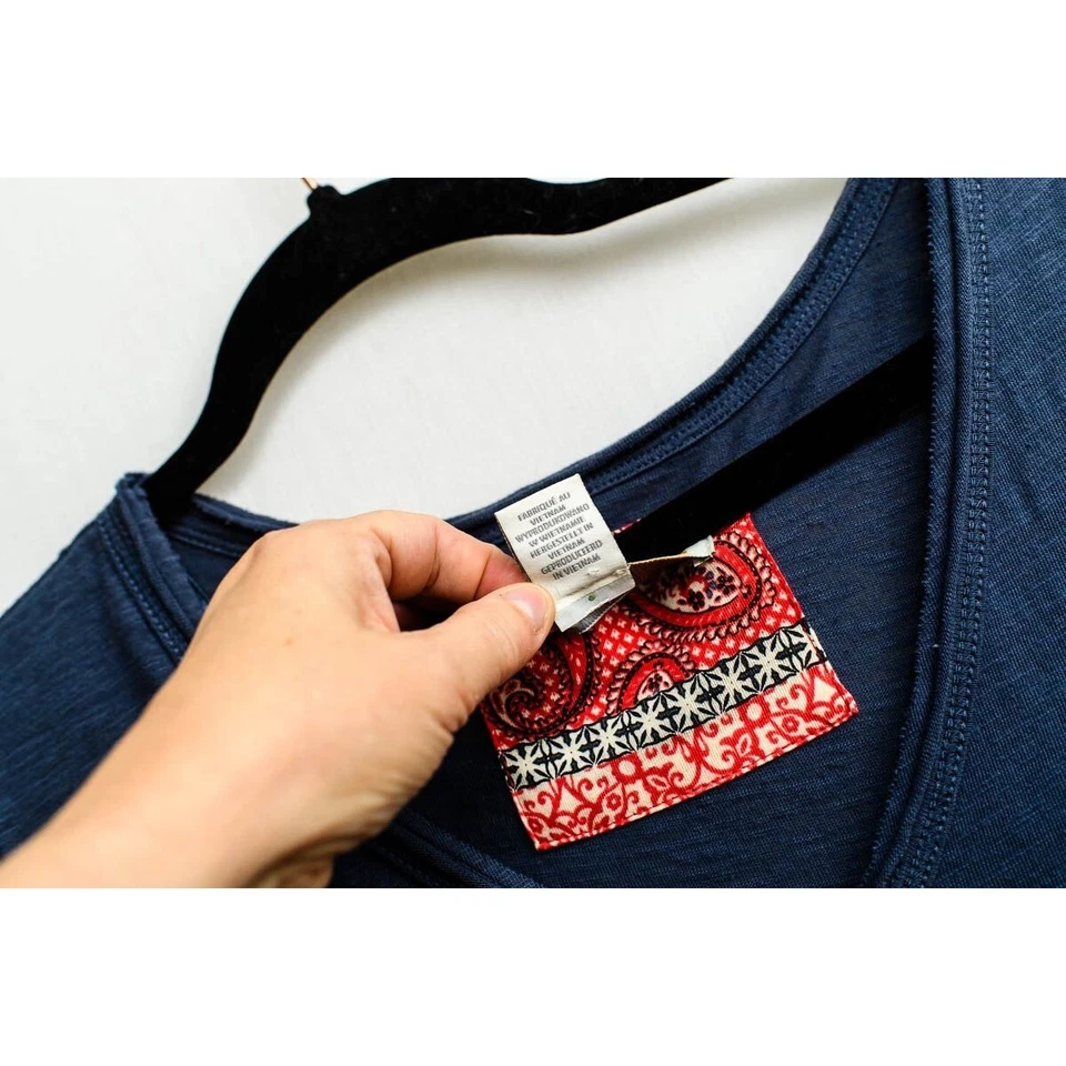 Maxi Vestido C&C California Mujer Azul Talla M Largo Salón Cómodo Informal Foto 3 de 4