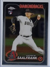 2024 Topps Chrome - Andrew Saalfrank #178 (RC)