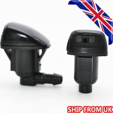 2x  For Toyota Front Windscreen Wiper Blade Washer Liquid Nozzle Jet Spray Hood