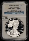 2014-W 1 oz Silver American Eagle Proof - PQ Spot Free - NGC PF 70 UC - E2886