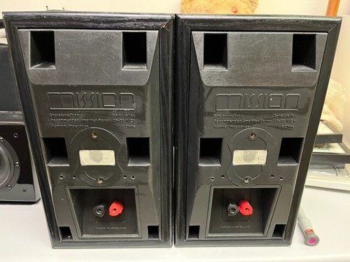 Mission 731 Bookshelf Speakers, pair, made in England - Picture 3 of 9