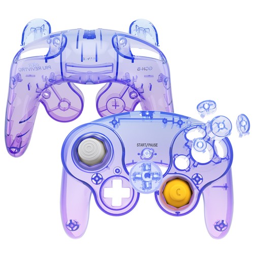 For Nintendo GameCube Controller Replacement Full Housing Shell Cover ...