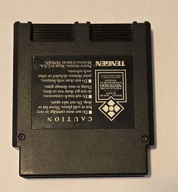 Super Sprint (NES, TENGEN, 1989) Authentic Tested Works