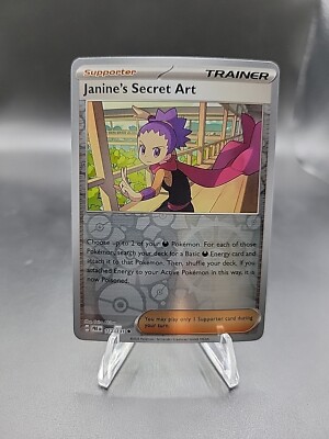 Janine's Secret Art 112/131 Sv: Prismatic Evolutions Reverse Holo