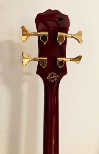 Bajo eléctrico Epiphone Allen Woody Rubmlekat - Wine Red - Imagen 5 de 5