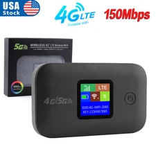 5G Wireless Mobile WIFI 4G LTE Router Pocket Modem Mobile Wifi Hotspot 150Mbps