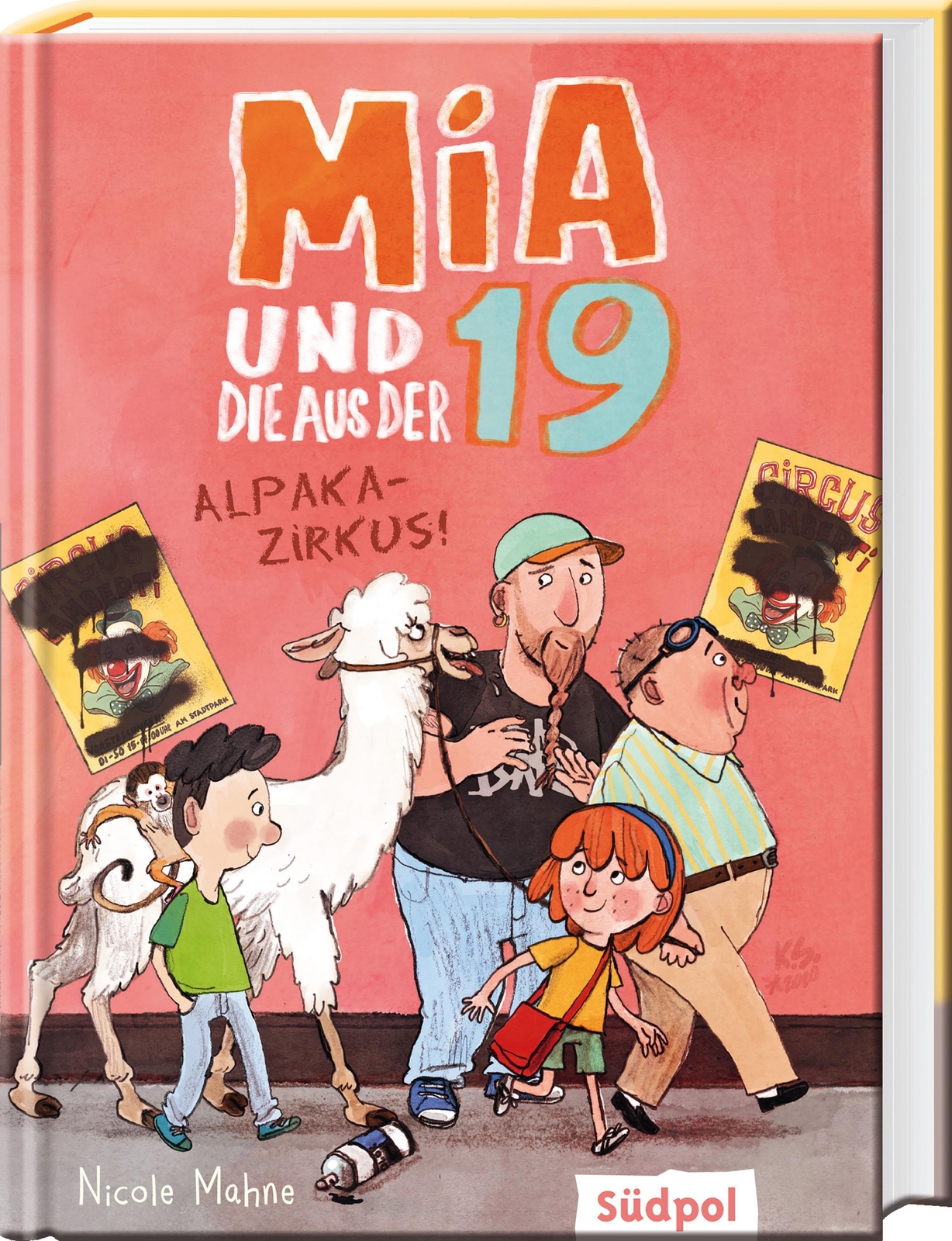 Thumbnail - Mia Und Die Aus Der 19 - Alpaka-zirkus | Nicole Mahne | Deutsch | Buch
