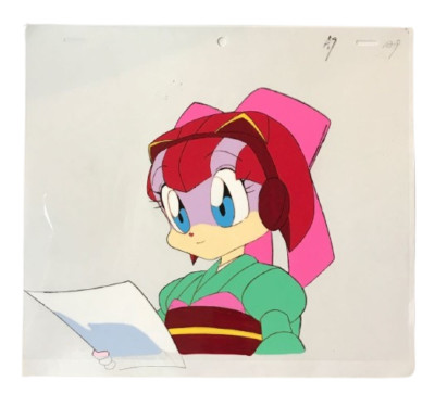 SAMURAI PIZZA CATS Production Cel Kyatto Ninden Teyandee Anime sehr gut