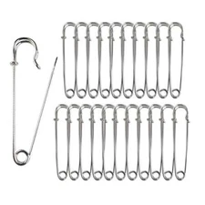 Safety Pins Extra Large Heavy Duty -  22PCS 3Inch Blanket Pins, （XL）3Inch