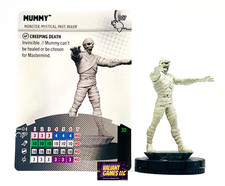 Marvel Heroclix Mummy 007 w/ Card Wheels of Vengeance