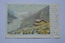 old Postcard Gruss von der Amberger Hütte i. Sulzthal 1905