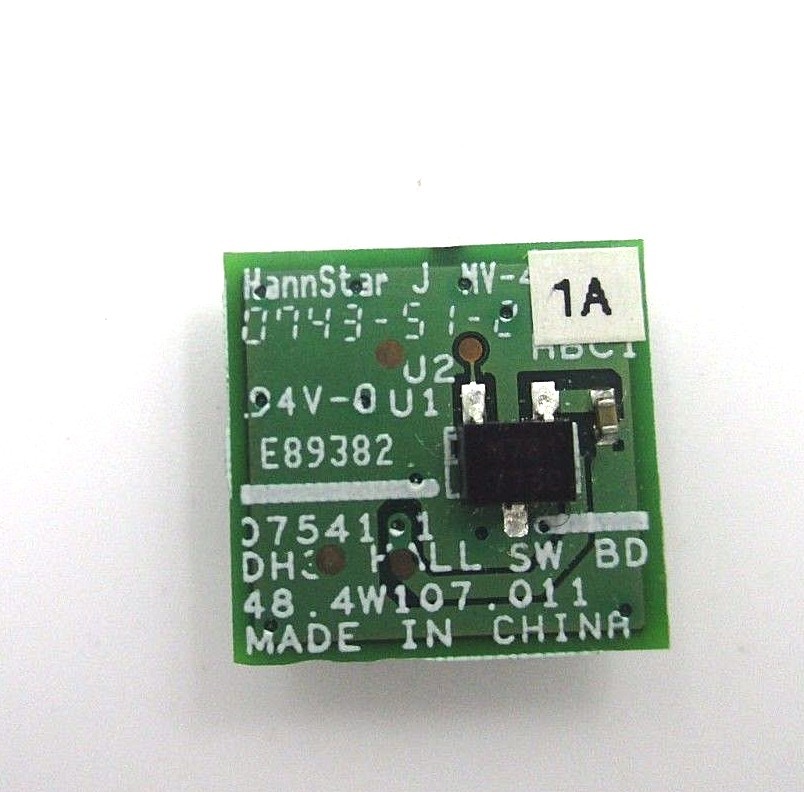 DELL XPS M1530 GENUINE HALL SWITCH BOARD 48.4W107.011 07541-1