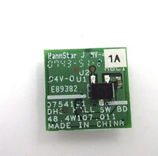 DELL XPS M1530 GENUINE HALL SWITCH BOARD 48.4W107.011 07541-1