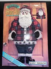 Daisy Kingdom Holiday Hang-Ups Country Santa Wall Door Decor