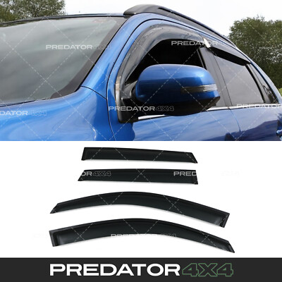 SCHWARZE WINDABWEISER TÜR FENSTERBLENDEN FÜR MITSUBISHI ASX MK1 2012-2023
