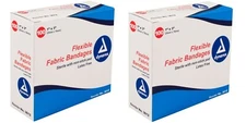 Dynarex Flexible Fabric Bandage 3612 1" x 3" 200 pcs - 2 Boxes