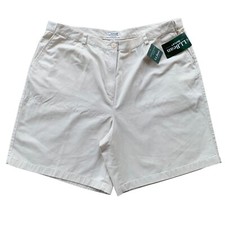 L.L. Bean Original Fit Khaki Shorts Womens Plus Size 22W Reg Beige 9in