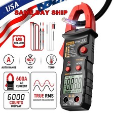Aneng St184 Digital Multimeter Tester Clamp Meter True Rms 6000 Counts Auto Rang Aneng St184 Digital Multimeter Tester Clamp Meter True Rms 6000 Counts Auto Rang