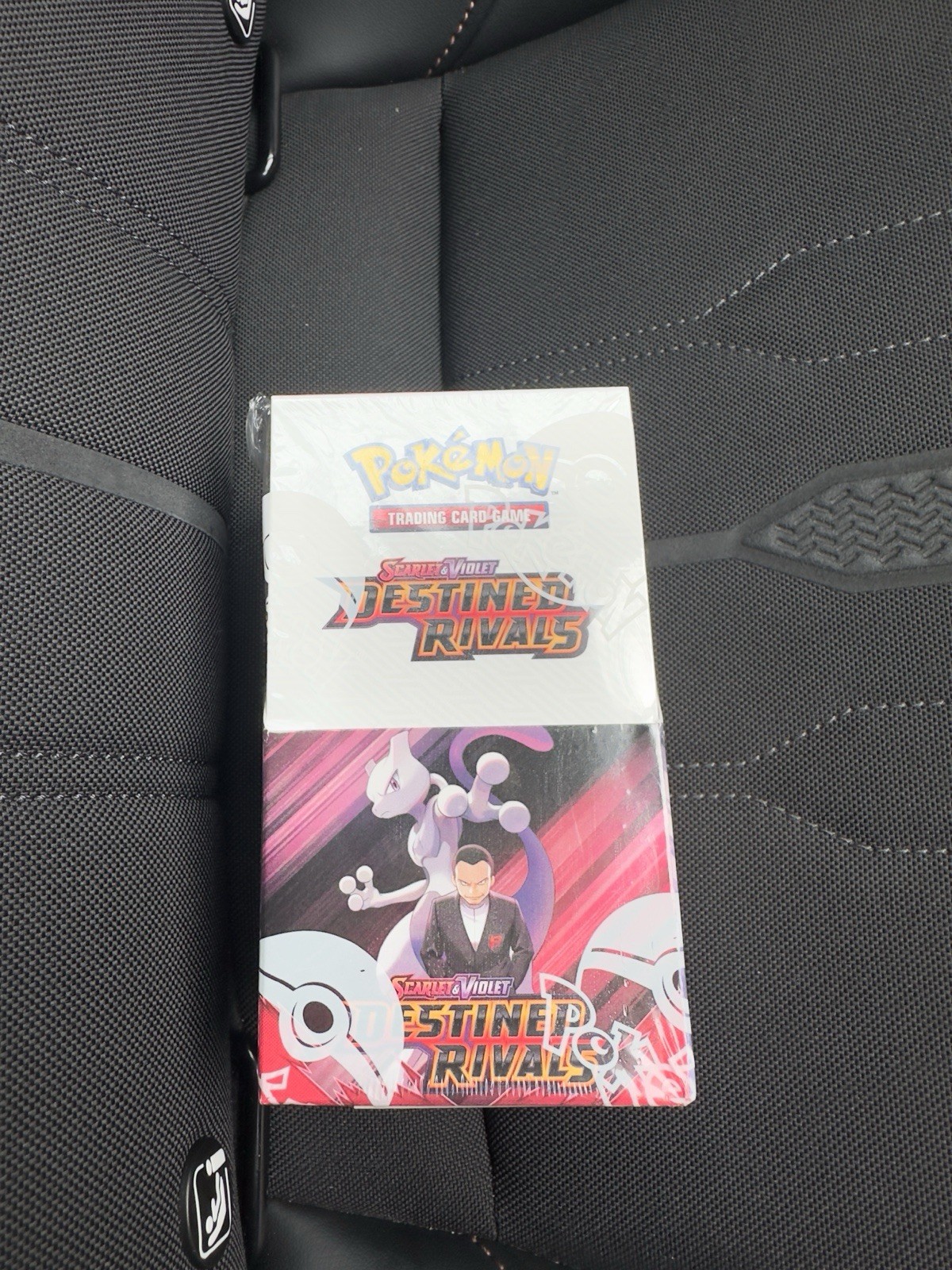 Pokemon TCG Destined Rivals Half Booster Box 18 Packs Slight Tear On Seal