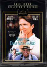 What The Deaf Man Heard NEW DVD Hallmark Gold Crown Collector’s Edition