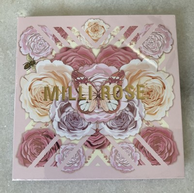 MILLI ROSE Bloom Palette Colors In Bloom Rose Eyeshadow 9 Colors New Sealed