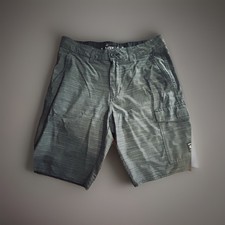 VANS Vanphibian Teller Board Shorts, Mens Sz 32 Gray  Black