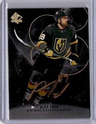 Alex Tuch Black Gold Ink Auto #43 2020-21 SP Authentic [M080]