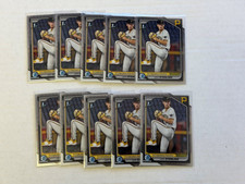 (10X) 2024 1st Bowman Chrome LEVI STERLING Rookie Cards