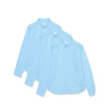 Amazon Essentials 3 Pack Boys' Uniform Dress Long-Sleeve Woven Size Large C258