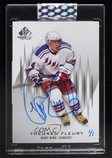 2019-20 Buybacks 1/1 Theoren Fleury (2013-14 SP Game Used) Buyback Auto 0c3