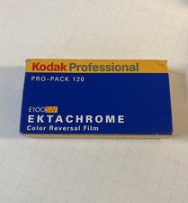 Kodak Ektachrome E100SW Pro Pack 120 Expired Film 12/2003 1 Box 5 Rolls