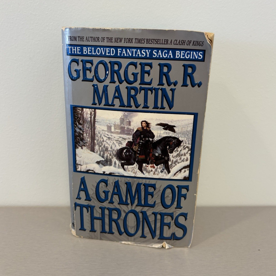 George R. R. Martin A Game of Thrones Bantam Books Paperback 1997 Fantasy Novel-image