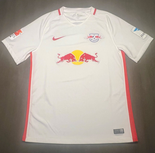2016-17 RB Leipzig Home Jersey Nike Red Bull Soccer Kit Men's Size M