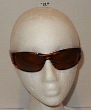 Mossimo Sunglasses Brown Tortoise Wrap Shield Sport Style UV Protection Unisex