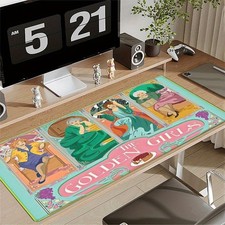 40 90cm 1pc The Golden Girls TV Show Mouse Pad - Durable Rubber Desk Mat with Vi